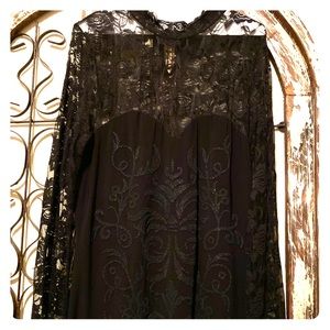 Floor length evening dress